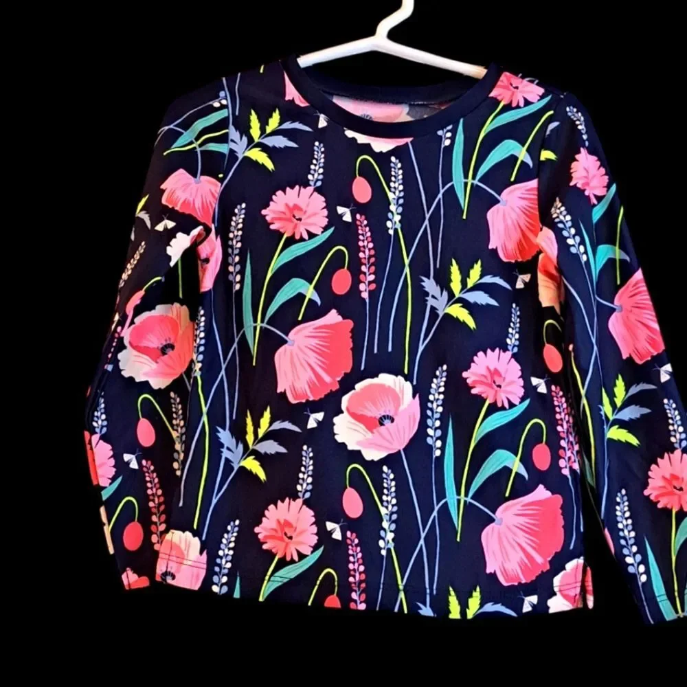 Gap Swimsuit Top Floral Print Baby Gap Size 4 months
